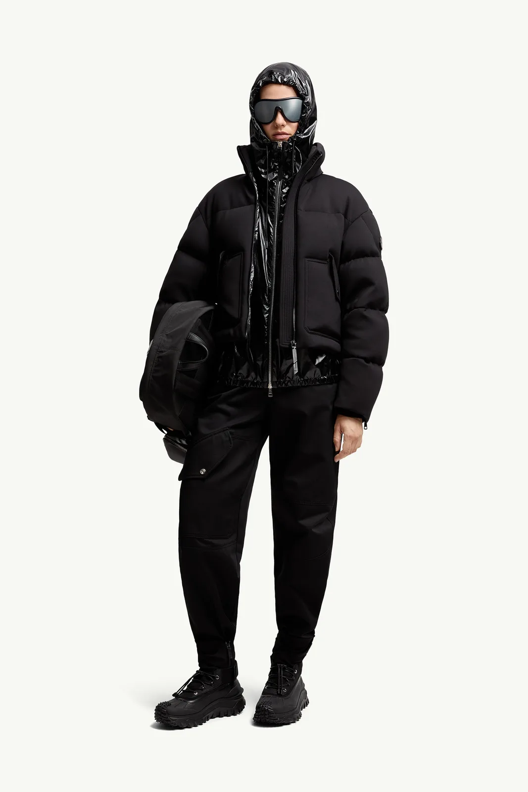 Moncler x EE72 by Edward Enninful Seymour 쇼트 다운 재킷